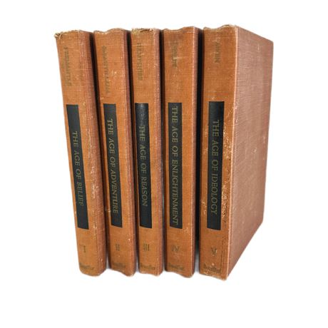 Lot of The Great Ages of Western Philosophy Books I-V