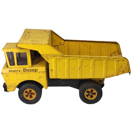 Tonka Yellow Mighty-Dump Truck