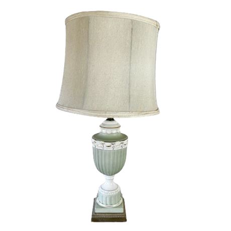 Neoclassical Style Porcelain Urn Table Lamp