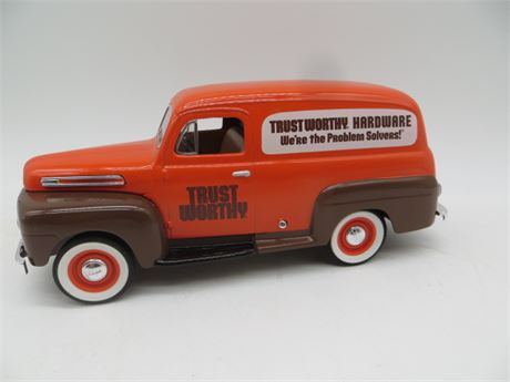 1948 Ford F-1 Panel Delivery Truck Die Cast Bank NIB