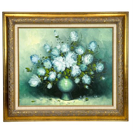 Framed Original Vintage Oil Painting by Ron Pasanault