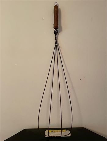 Large Antique Rug Beater