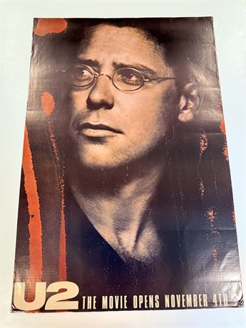U2 Rattle and Hum Original Rolled 27x40 Movie Poster