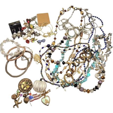Bulk Jewelry Lot - May Include Flaws