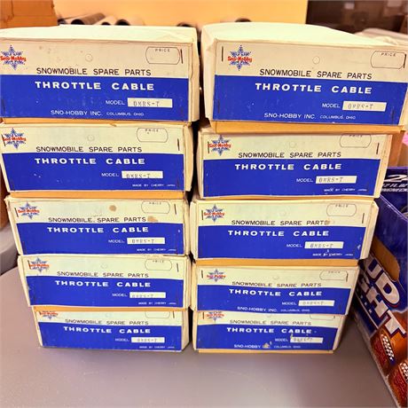 250 NOS Throttle Cables