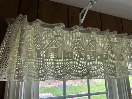 Hand Embroidered Window Treatments