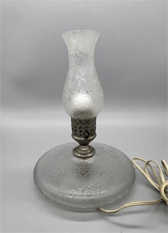 Fenton Pancake Lamp
