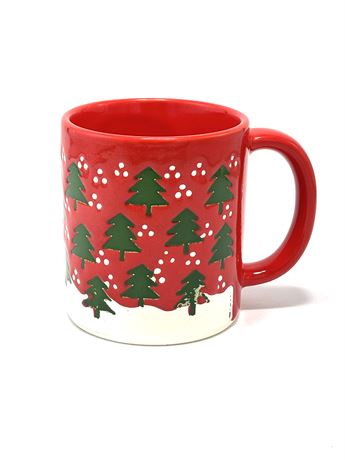 Vtg Lillian Vernon Christmas Tree Mug - Japan