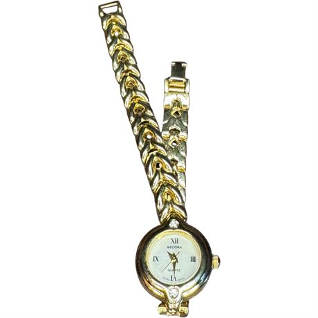Becora Quartz Watch with Mother of Pearl Dial
