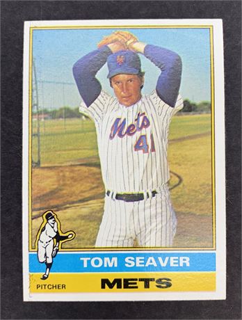 1976 TOPPS #600 Tom Seaver Mets Baseball Card