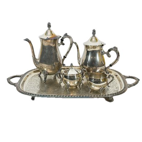 Leonard Silverplate Coffee/ Tea Service