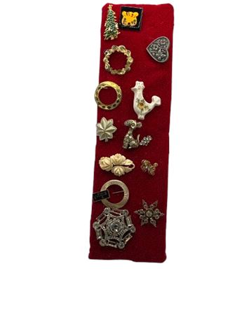 Vintage brooch lot several pieces
