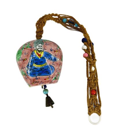 Vintage Persian Decorative Ceramic Bell