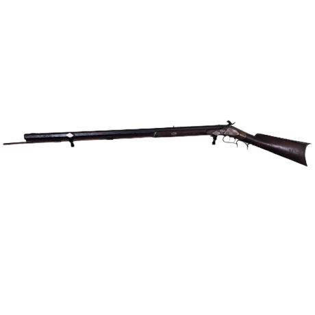 Antique Slack Springfield, O Flintlock Rifle