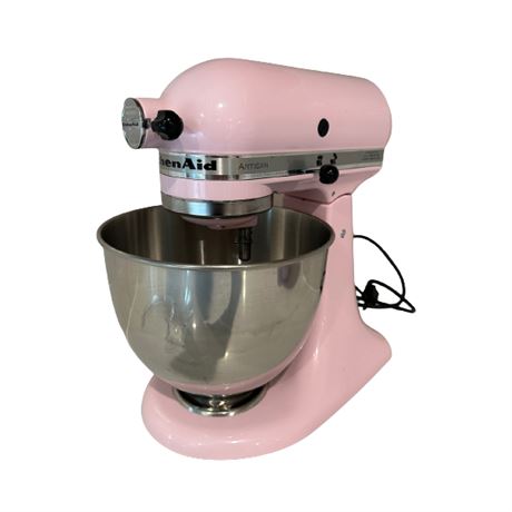 Small Appliance Lot Pink Kitchen Aid Mixer