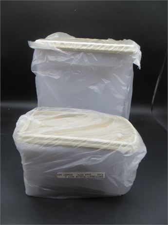 NEW VINTAGE TUPPERWARE SHELF SMART CONTAINERS #4