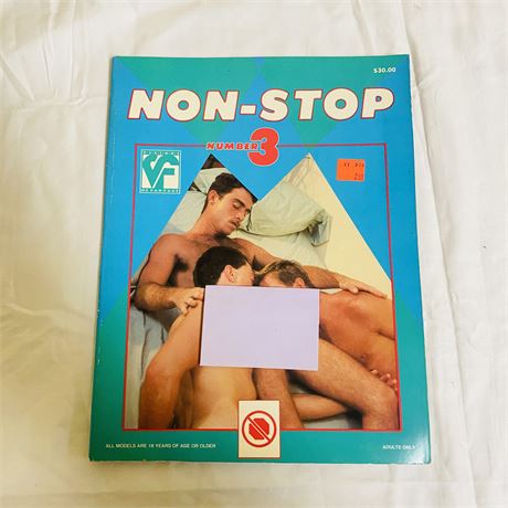 Vintage Non-Stop #3 Gay Interest Magazine