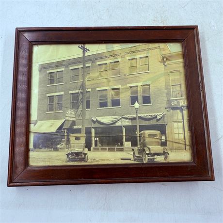 1910s Ford Dealership Photograph