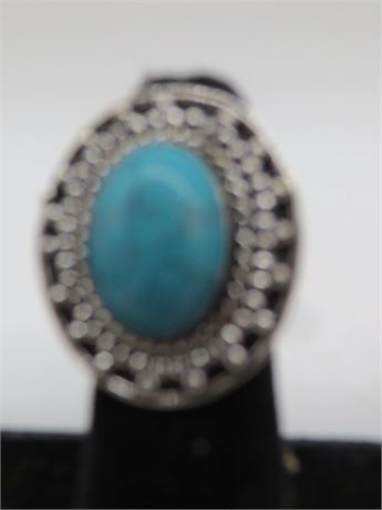 NEW TURQUOISE STONE RING