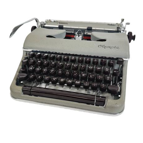 Antique Olympia Model S Typewriter