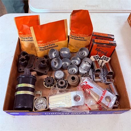 NOS Harley Davidson Parts Lot