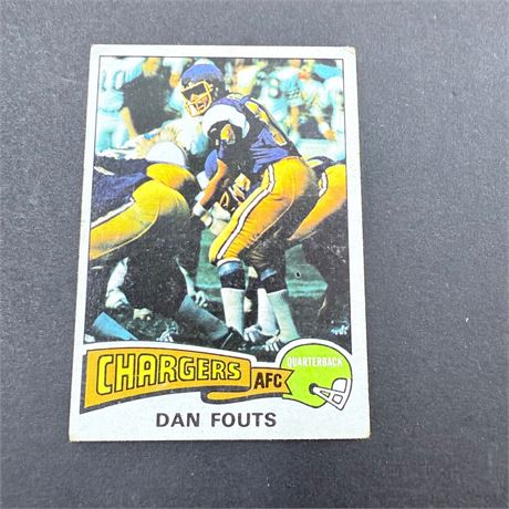 1975 Topps Dan Fouts #367