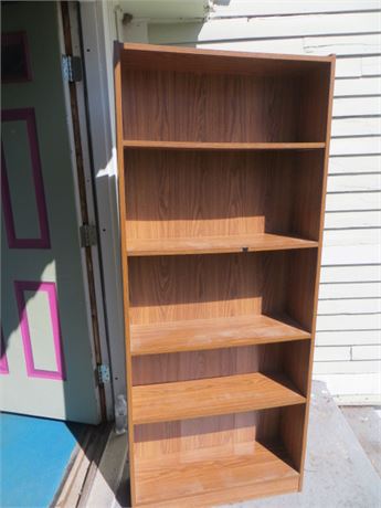 Wood Bookshelf