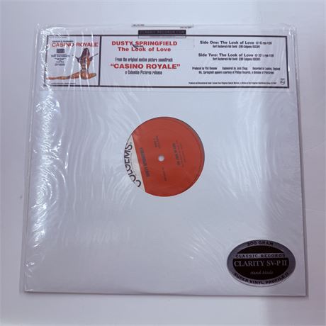 Sealed Casino Royale Audiophile Vinyl Record
