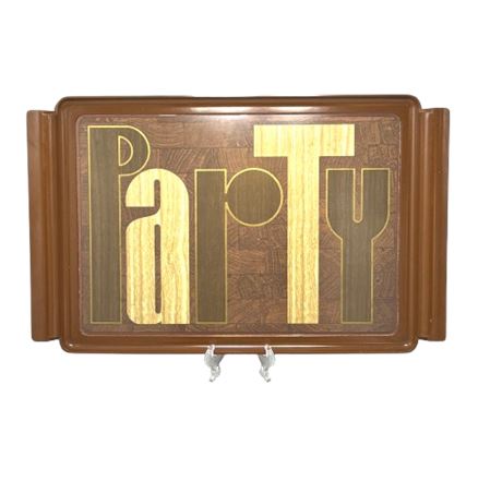 Vtg Brookpark 1516 "PARTY" Tray