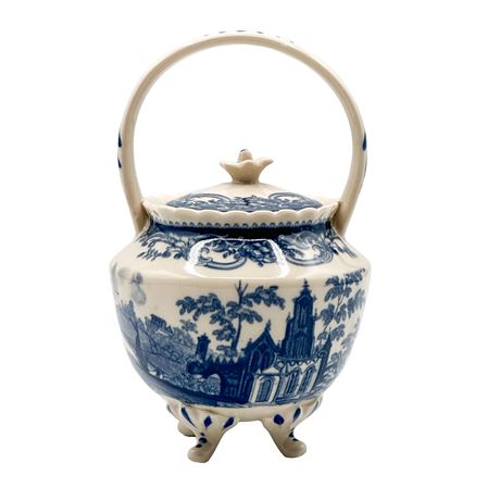 Vintage Victoria Ware Ironstone Lidded & Footed Bowl