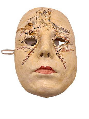 Handmade and Handpainted Mask