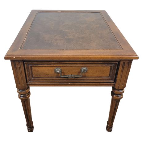High-End Italian Neoclassical Tuscan Accent End Table