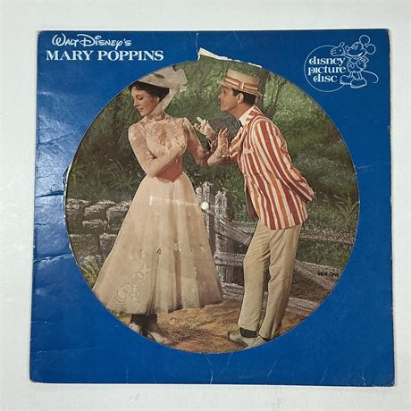 Mary Poppins Picture Disc Vinyl Record