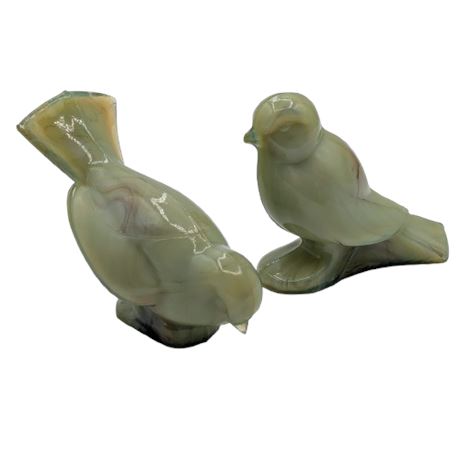 Two Oynx Birds