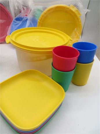 NEW VINTAGE TUPPERWARE MINI PARTS SETS