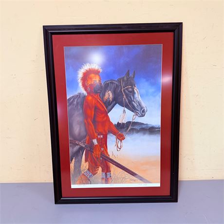 N.A Lutz Le/500 Signed Litho - 16x24”