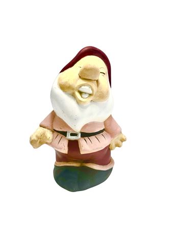Vtg Ceramic Disney Sneezy Dwarf Figure