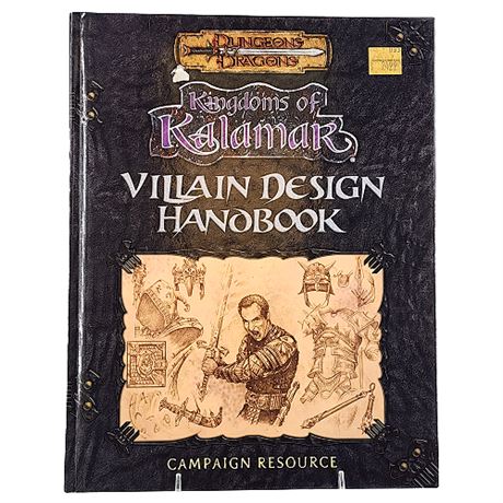 Dungeons & Dragons "Kingdoms of Kalamar Villain Design Handbook"