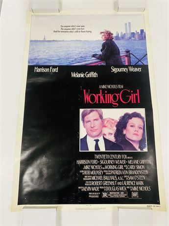 Working Girl Original 27x41 Movie Poster - Rolled