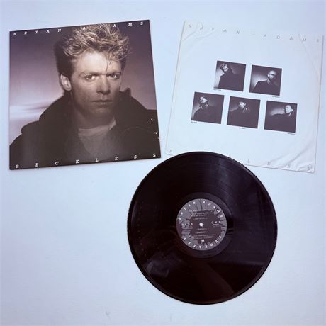 Bryan Adams Reckless Vinyl Record