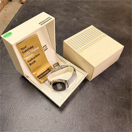 NOS Fairchild Digital Watch