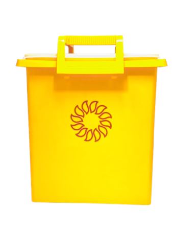 Vtg Tupperware Harvest Sun Sunflower Tote Storage/Picnic Container