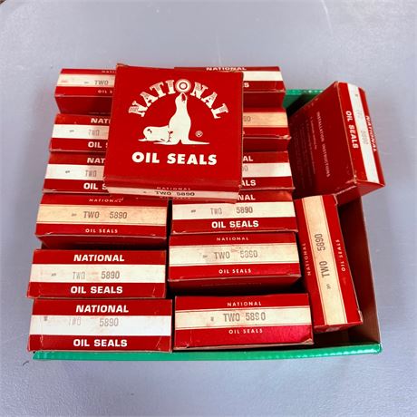 15 Pairs NOS National Oil Seals