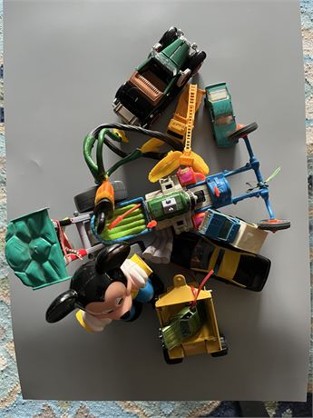 Box of toys lot