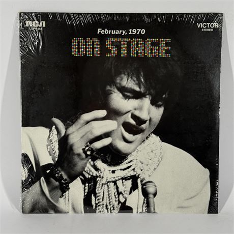 Sealed Elvis Presley "On Stage (February, 1970)" LP