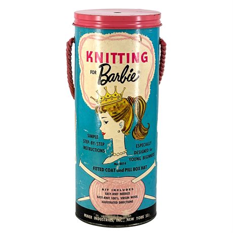Knitting for Barbie Vintage Kit Made by Miner Industries in 1962