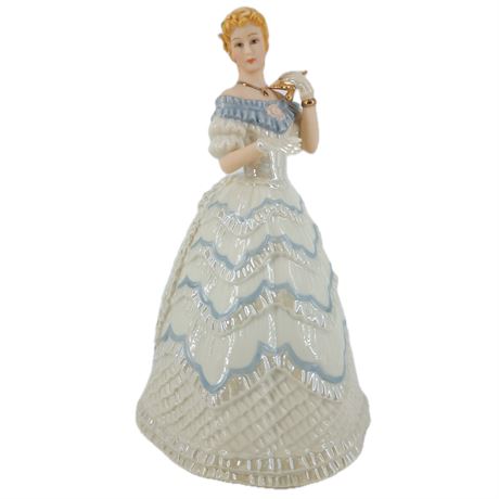 Lenox Ivory Belle of the Ball Figurine, Porcelain with 24K Details