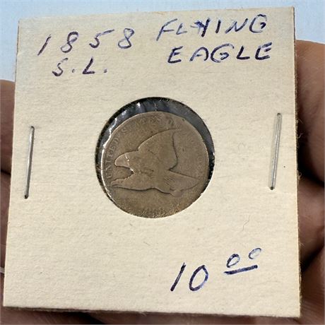 1858 Flying Eagle Cent