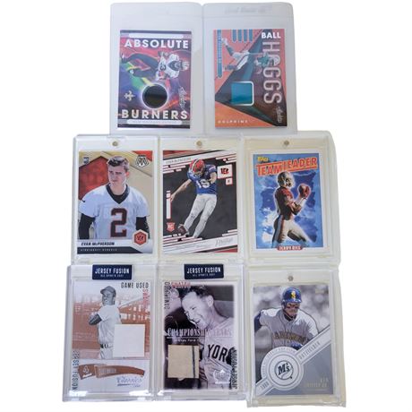 Large Cased / Sleeved Assorted Sports Trading Card
