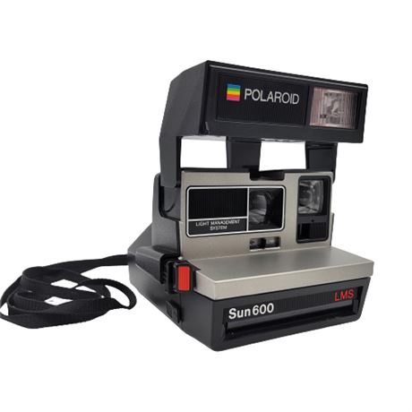 Vintage Polaroid Sun 600 Instant Camera